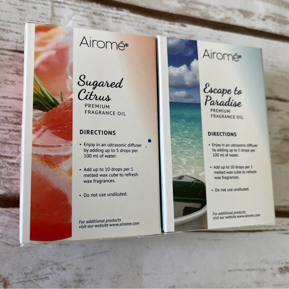 Fragrance Oils Airome Sugared Citrus Escape to Paradise Premium Fragrancence Oil - Picture 4 of 7
